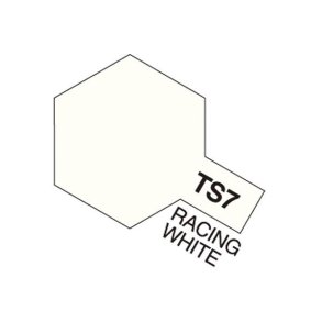 TS-7 Racing White, spray 100 ml - Tamiya